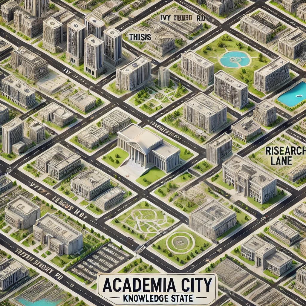 Map of Academia City